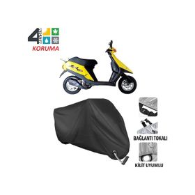 Autoes Aprilia Amico Siyah Kilit Uyumlu Motosiklet Brandası