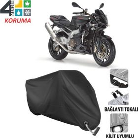 Autoes Aprilia Tuono 1000R Kilit Uyumlu Motosiklet Brandası
