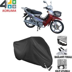 Autoes Asya AS 110-8 Kilit Uyumlu Motosiklet Brandası