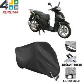 Autoes Asya AS 150 T 6A Kilit Uyumlu Motosiklet Brandası