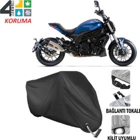 Autoes Benelli 502C Siyah Kilit Uyumlu Motosiklet Brandası