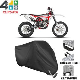 Autoes Beta Enduro RR 4T 350 Siyah Kilit Uyumlu Motosiklet Brandası