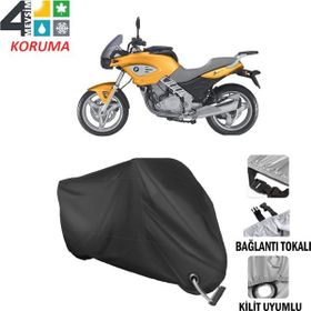 Autoes Bmw F650 CS Siyah Kilit Uyumlu Motosiklet Brandası