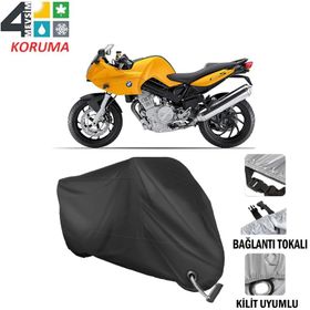 Autoes Bmw F800 S Siyah Kilit Uyumlu Motosiklet Brandası