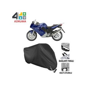 Autoes Bmw F800 ST Siyah Kilit Uyumlu Motosiklet Brandası