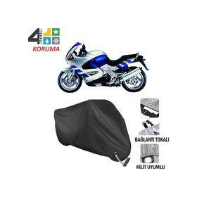 Autoes Bmw K1200 RS Siyah Kilit Uyumlu Motosiklet Brandası