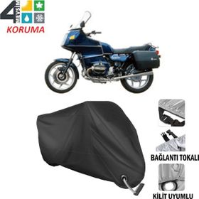 Autoes Bmw R800 RT Siyah Kilit Uyumlu Motosiklet Brandası