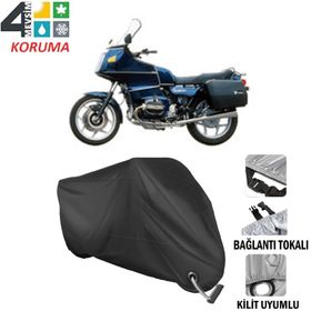 Autoes Bmw R800 RT Siyah Kilit Uyumlu Motosiklet Brandası