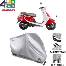 Autoes Daelim Aroma 125 Kilit Uyumlu Motosiklet Brandası
