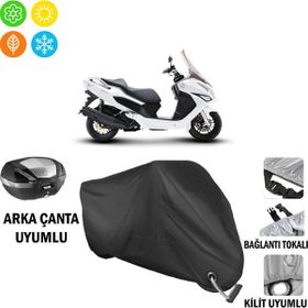 Autoes Daelim S3 Advance 250 Kilit Uyumlu Motosiklet Brandası