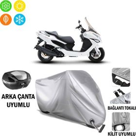 Autoes Daelim S3 Advance 250 Kilit Uyumlu Motosiklet Brandası