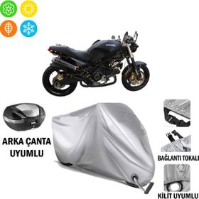 Autoes Ducati Monster 1000 Dark I.E. Kilit Uyumlu Motosiklet Brandası