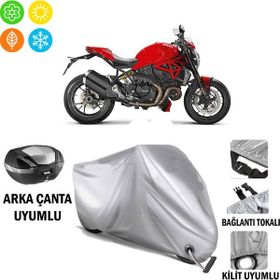 Autoes Ducati Monster 1200 R Kilit Uyumlu Motosiklet Brandası