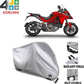 Autoes Ducati Multistrada 1200 S Branda Kilit Uyumlu Motosiklet Brandası