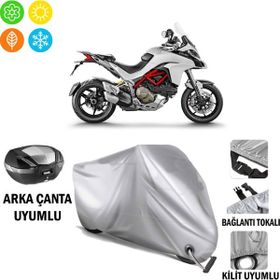 Autoes Ducati Multistrada 1200 S Branda Kilit Uyumlu Motosiklet Brandası