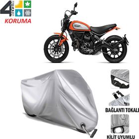 Autoes Ducati Scrambler Icon Branda Kilit Uyumlu Motosiklet Brandası