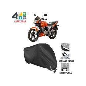 Autoes Haojue HJ 150-9 Siyah Kilit Uyumlu Motosiklet Brandası