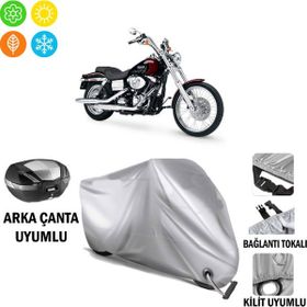 Autoes Harley-Davidson Dyna Wide Glide Kilit Uyumlu Motosiklet Brandası
