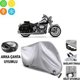 Autoes Harley-Davidson Heritage Springer Kilit Uyumlu Motosiklet Brandası
