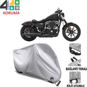 Autoes Harley-Davidson Sportster Iron 883 Kilit Uyumlu Motosiklet Brandası