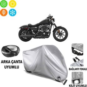 Autoes Harley-Davidson Sportster Iron 883 Kilit Uyumlu Motosiklet Brandası