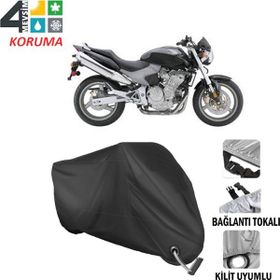 Autoes Honda CB 600F Hornet Siyah Kilit Uyumlu Motosiklet Brandası