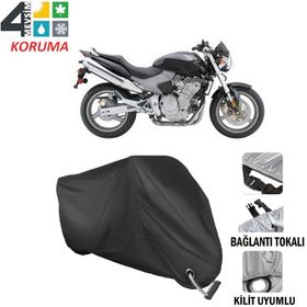 Autoes Honda CB 600F Hornet Siyah Kilit Uyumlu Motosiklet Brandası