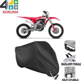 Autoes Honda CRF 450R Siyah Kilit Uyumlu Motosiklet Brandası