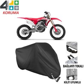 Autoes Honda CRF 450R Siyah Kilit Uyumlu Motosiklet Brandası
