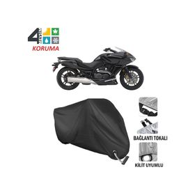 Autoes Honda DN-01 Siyah Kilit Uyumlu Motosiklet Brandası