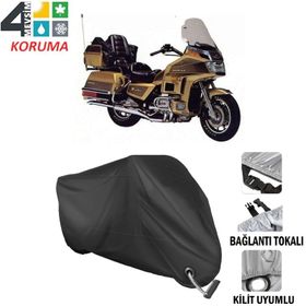Autoes Honda Goldwing GL 1200 Siyah Kilit Uyumlu Motosiklet Brandası