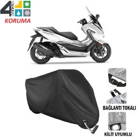 Autoes Honda NSS300 Siyah Kilit Uyumlu Motosiklet Brandası