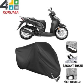 Autoes Honda SH 300 Siyah Kilit Uyumlu Motosiklet Brandası