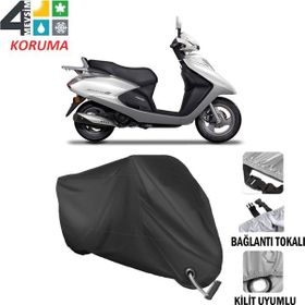 Autoes Honda Spacy 110 Alfa Siyah Kilit Uyumlu Motosiklet Brandası