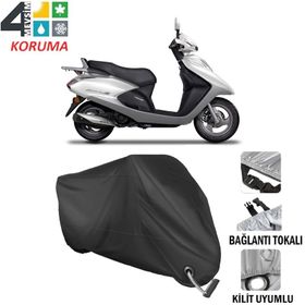 Autoes Honda Spacy 110 Alfa Siyah Kilit Uyumlu Motosiklet Brandası