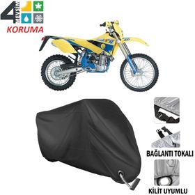 Autoes Husaberg FE 501 Siyah Kilit Uyumlu Motosiklet Brandası