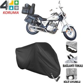 Autoes Salcano SM 250-4 Kilit Uyumlu Motosiklet Brandası