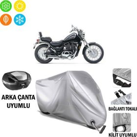 Autoes Suzuki VL 600 Intruder Kilit Uyumlu Motosiklet Brandası