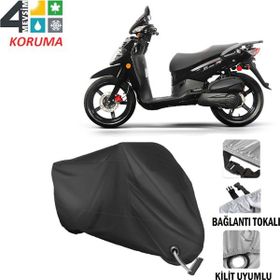 Autoes Sym HD Evo 200 Kilit Uyumlu Motosiklet Brandası