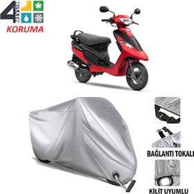 Autoes Tvs Scooty Pep Plus Kilit Uyumlu Motosiklet Brandası