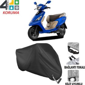 Autoes Tvs Scooty Zest 110 Kilit Uyumlu Motosiklet Brandası