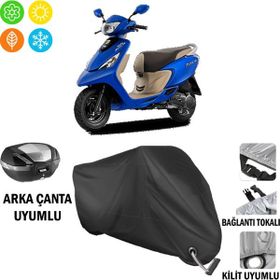 Autoes Tvs Scooty Zest 110 Kilit Uyumlu Motosiklet Brandası