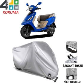 Autoes Tvs Scooty Zest 110 Kilit Uyumlu Motosiklet Brandası