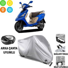 Autoes Tvs Scooty Zest 110 Kilit Uyumlu Motosiklet Brandası
