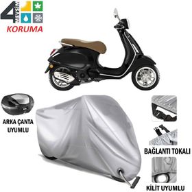 Autoes Vespa Primavera 50 Kilit Uyumlu Motosiklet Brandası