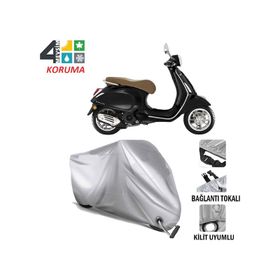 Autoes Vespa Primavera 50 Kilit Uyumlu Motosiklet Brandası