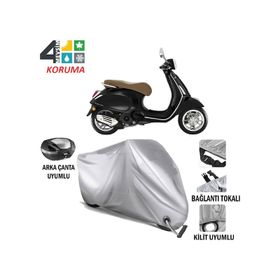 Autoes Vespa Primavera 50 Kilit Uyumlu Motosiklet Brandası