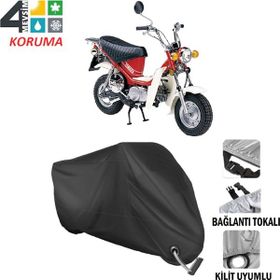 Autoes Yamaha LB 70 Chappy Kilit Uyumlu Motosiklet Brandası