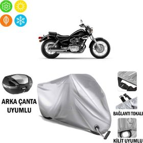 Autoes Yamaha Virago XV 250 Kilit Uyumlu Motosiklet Brandası