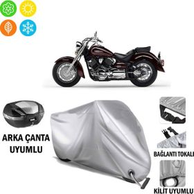 Autoes Yamaha XVS 1100 Drag Star Kilit Uyumlu Motosiklet Brandası